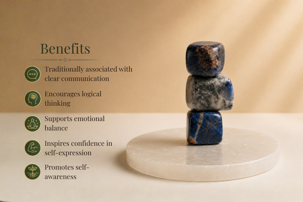 Sodalite Tumble (1Pcs)