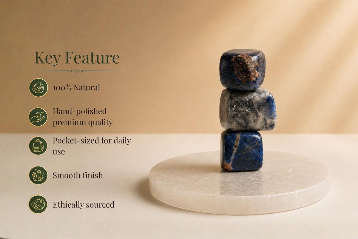 Sodalite Tumble (1Pcs)